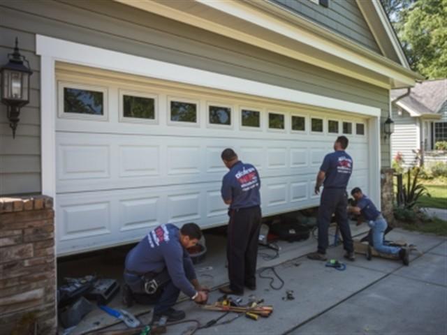 Professional garage door installation by Master Garage Doors